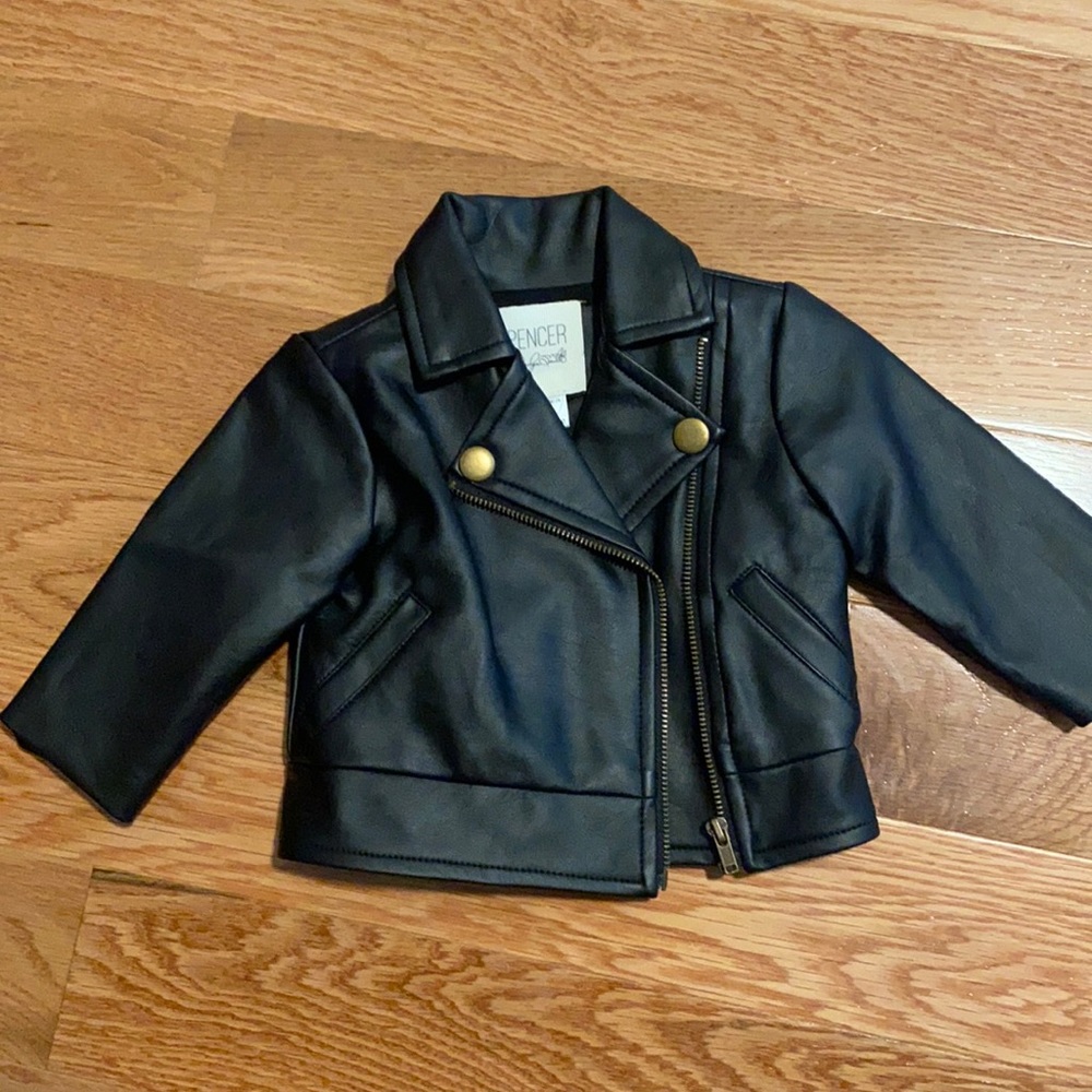 Newborn leather jacket